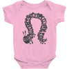 greedy caterpillar Baby Bodysuit