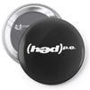 hed pe head planet earth Pin-back button