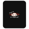 August Peeking Out Baby Boy Mousepad