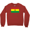 ghana international support your country  sport flag Crewneck Sweatshirt