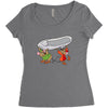 Jaq And Gus Cinderella Women's Triblend Scoop T-shirt