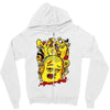 lotta stuff on my mind Zipper Hoodie