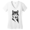 beauty or beast Women's V-Neck T-Shirt