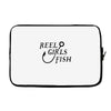 reel girls fish Laptop sleeve