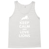 keep calm and love lions Tank Top