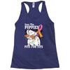 save the puppies Racerback Tank
