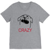 crazy (2) V-Neck Tee