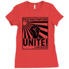 procrastinators unite! Ladies Fitted T-Shirt