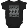 white christmas Baby Bodysuit