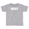 rocky balboa baseball jersey Toddler T-shirt