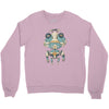 grumpy robot Crewneck Sweatshirt