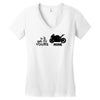 yours mine Women's V-Neck T-Shirt