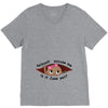 June Peeking Out Baby Girl V-Neck Tee