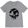 sea of theives skull Black Logo V-Neck Tee