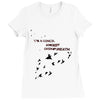 I'm A Goner (f104) Ladies Fitted T-Shirt