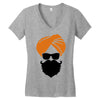singh is king Women's V-Neck T-Shirt