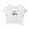 happy camper Crop Top