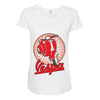 retro vespa red ideal birthday present or gift Maternity Scoop Neck T-shirt