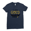 I Wear Gold For My Hero In Haven Ladies Fitted T-Shirt