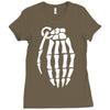 bones grenade jesse pinkman breaking the bad fully printed Ladies Fitted T-Shirt