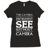 see without a camera Ladies Fitted T-Shirt
