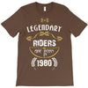 legendary riders are born in 1980 T-Shirt