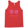 all natural 20 breasts dice Tank Top
