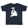 cartoon hands holding diamond Toddler T-shirt