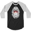 girl and skull 3/4 Sleeve Shirt