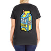 ybn gang Ladies Curvy T-Shirt