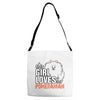 This Girl Loves Pomeranian Adjustable Strap Totes