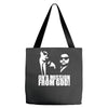 the blues brothers inspired on a mission from god funny Tote Bags