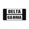 Delta Gamma License Plate
