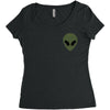 Cute Alien Women's Triblend Scoop T-shirt