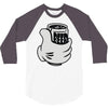 mickey beer 3/4 Sleeve Shirt