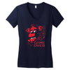 five nights at freddy's pizzeria game over Women's V-Neck T-Shirt