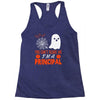 you cant scare principal Racerback Tank