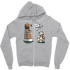 are you my mummy   orange version Zipper Hoodie