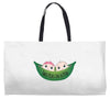 Two Peas In a Pod Twin Babies Weekender Totes