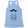 ufo zone Racerback Tank