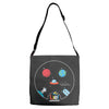 Space Lie Adjustable Strap Totes