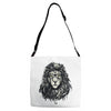 nerd  lion Adjustable Strap Totes