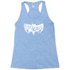 batcave goth logo Racerback Tank