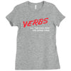 verbs Ladies Fitted T-Shirt