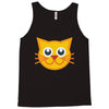 cat yellow Tank Top