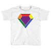 Rainbow LGBT Diamond Toddler T-shirt