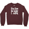 hip hop is how i live Crewneck Sweatshirt