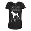 workout Maternity Scoop Neck T-shirt