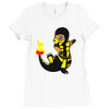 scormander (2) Ladies Fitted T-Shirt