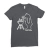 bear grills Ladies Fitted T-Shirt